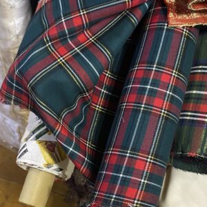 ART.909- TARTAN MISTO LANA CON LUREX